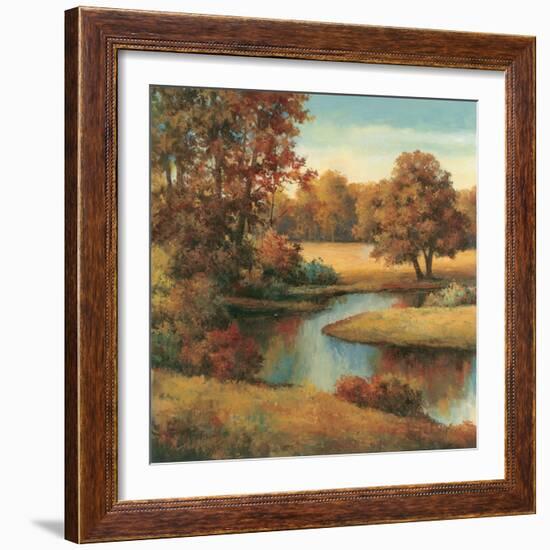 Lakeside Serenity I-TC Chiu-Framed Art Print