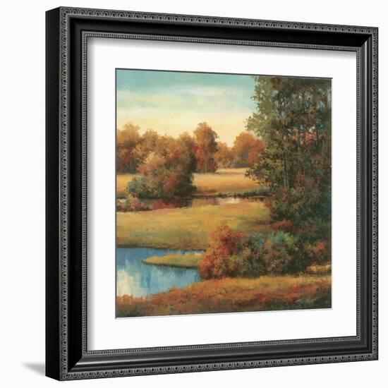 Lakeside Serenity II-TC Chiu-Framed Art Print