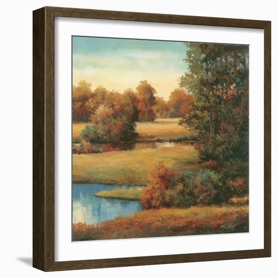 Lakeside Serenity II-TC Chiu-Framed Art Print