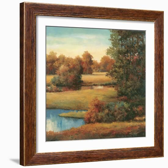 Lakeside Serenity II-TC Chiu-Framed Art Print