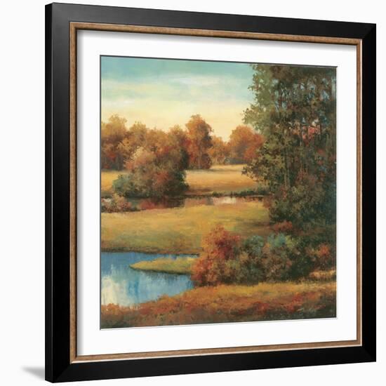 Lakeside Serenity II-TC Chiu-Framed Art Print