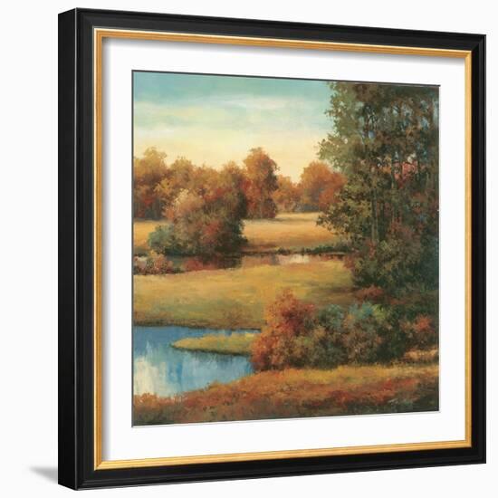 Lakeside Serenity II-TC Chiu-Framed Art Print