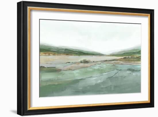 Lakeside Serenity-Ian C-Framed Art Print