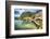 Lakeside Terrace Menaggio, Lake Como, Italy-George Oze-Framed Photographic Print