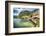 Lakeside Terrace Menaggio, Lake Como, Italy-George Oze-Framed Photographic Print