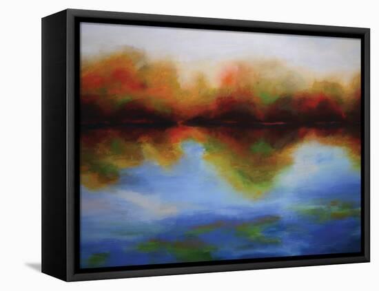 Lakeside View-Sokol Hohne-Framed Stretched Canvas