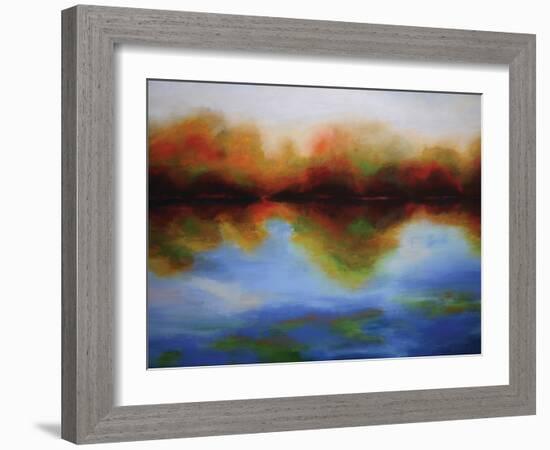 Lakeside View-Sokol Hohne-Framed Art Print