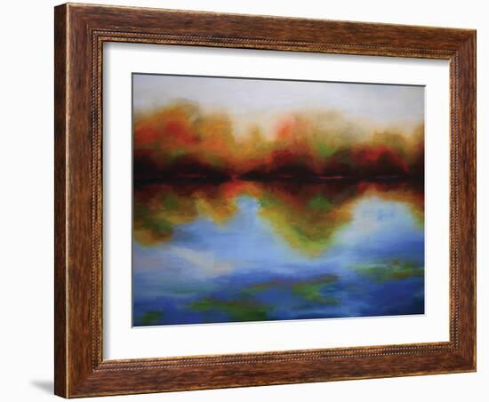 Lakeside View-Sokol Hohne-Framed Art Print