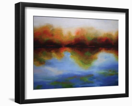 Lakeside View-Sokol Hohne-Framed Art Print