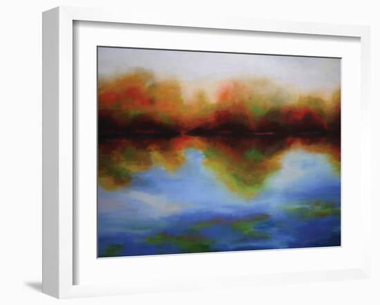 Lakeside View-Sokol Hohne-Framed Art Print