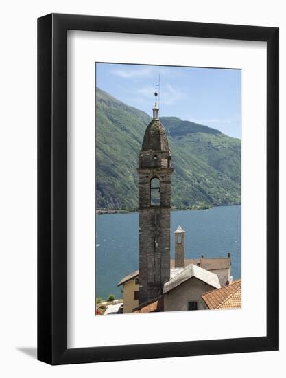 Lakeside Village, Lake Como, Italian Lakes, Lombardy, Italy, Europe-James Emmerson-Framed Photographic Print
