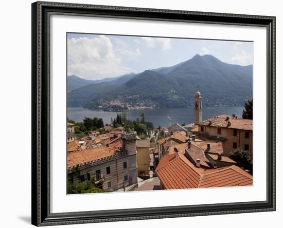 Lakeside Village, Lake Como, Lombardy, Italian Lakes, Italy, Europe-Frank Fell-Framed Photographic Print