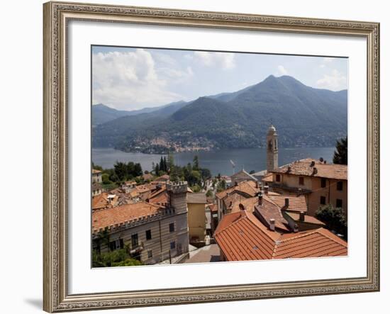 Lakeside Village, Lake Como, Lombardy, Italian Lakes, Italy, Europe-Frank Fell-Framed Photographic Print