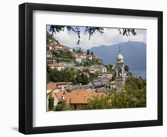 Lakeside Village, Lake Como, Lombardy, Italian Lakes, Italy, Europe-Frank Fell-Framed Photographic Print