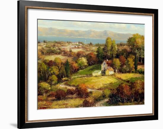 Lakeside Village-S^ Hinus-Framed Art Print