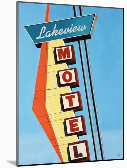 Lakeview Motel-Clayton Rabo-Mounted Giclee Print