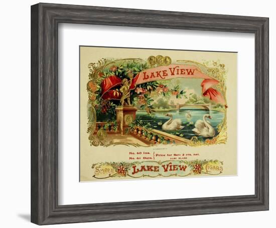 Lakeview-null-Framed Giclee Print