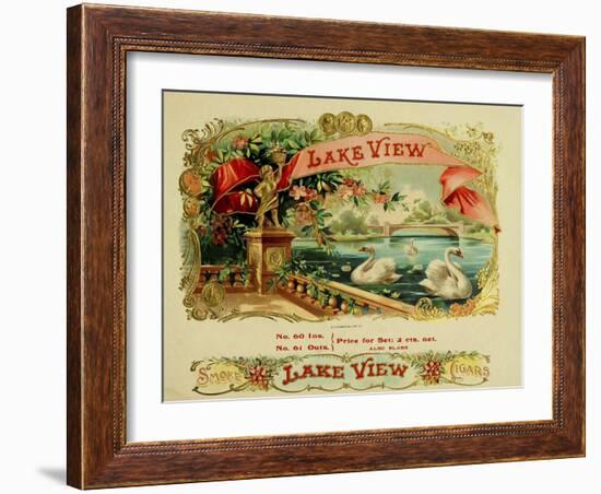 Lakeview-null-Framed Giclee Print