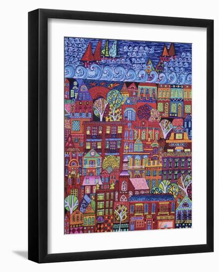 Lakewood Painted-Debra Denise Purcell-Framed Giclee Print