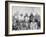 Lakota Indian Chiefs who Met General Miles to End Indian War Photograph - Pine Ridge, SD-Lantern Press-Framed Art Print