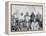 Lakota Indian Chiefs who Met General Miles to End Indian War Photograph - Pine Ridge, SD-Lantern Press-Framed Stretched Canvas