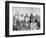 Lakota Indian Chiefs who Met General Miles to End Indian War Photograph - Pine Ridge, SD-Lantern Press-Framed Art Print