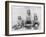 Lakota Indian Teenagers in Western Dress Photograph - Pine Ridge, SD-Lantern Press-Framed Art Print