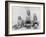 Lakota Indian Teenagers in Western Dress Photograph - Pine Ridge, SD-Lantern Press-Framed Art Print