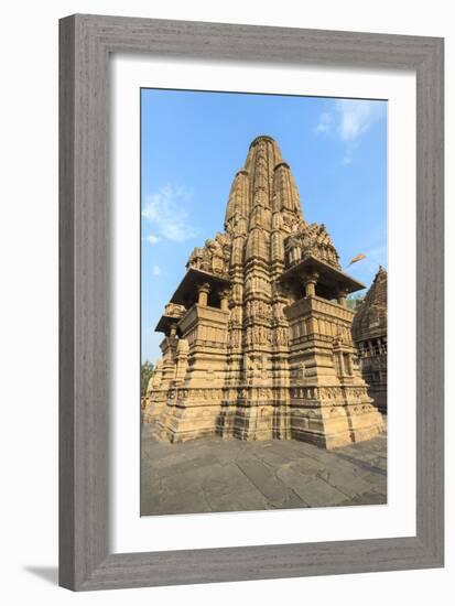 Lakshmana Temple, Khajuraho Group of Monuments, Madhya Pradesh state, India-G&M Therin-Weise-Framed Photographic Print