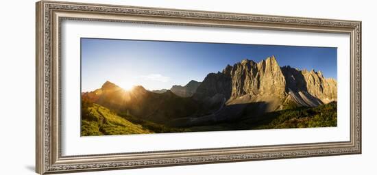 Laliderer Rock Face in the Karwendel-Ralf Gerard-Framed Photographic Print