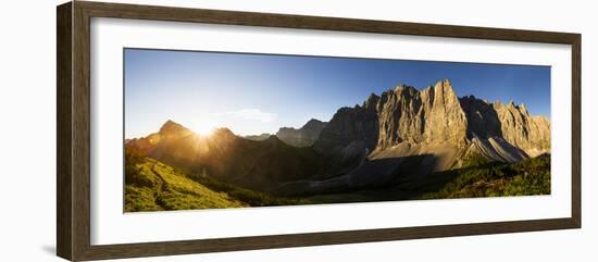 Laliderer Rock Face in the Karwendel-Ralf Gerard-Framed Photographic Print