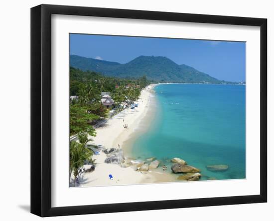 Lamai Beach, Ko Samui Island, Thailand-Katja Kreder-Framed Photographic Print