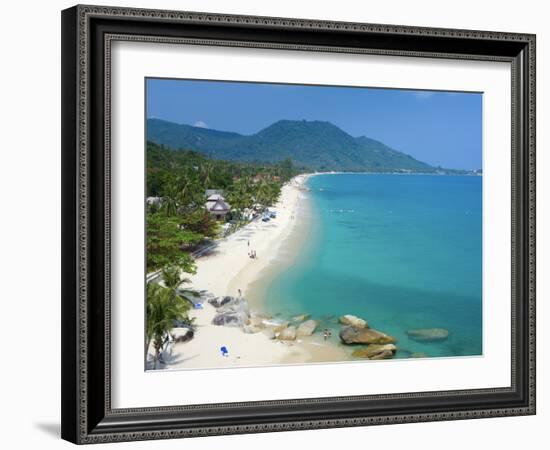 Lamai Beach, Ko Samui Island, Thailand-Katja Kreder-Framed Photographic Print