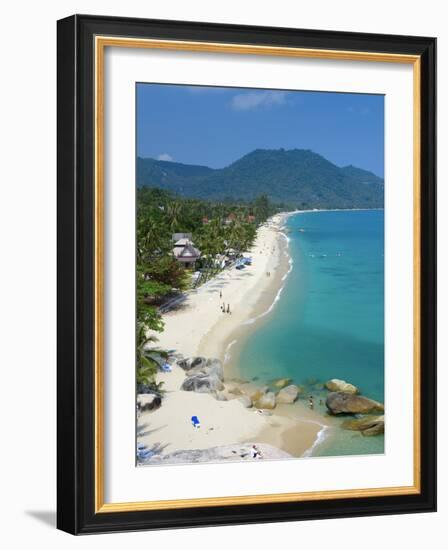 Lamai Beach, Ko Samui Island, Thailand-Katja Kreder-Framed Photographic Print