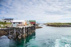 Houses for Boat Servicing in Northern Norway-Lamarinx-Framed Photographic Print