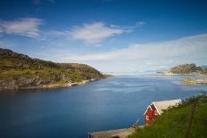 Houses for Boat Servicing in Northern Norway-Lamarinx-Framed Photographic Print