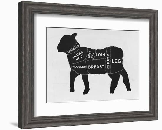 Lamb-null-Framed Giclee Print