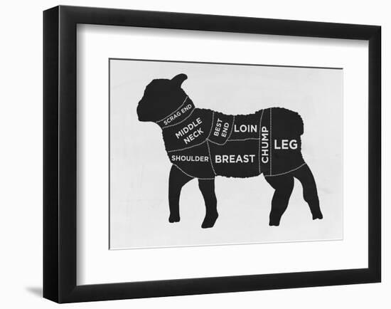 Lamb-null-Framed Giclee Print