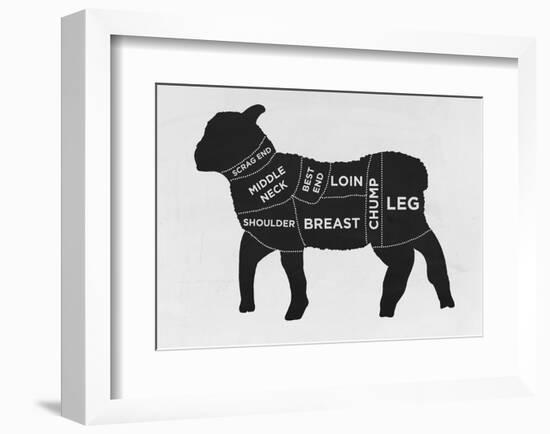 Lamb-null-Framed Giclee Print