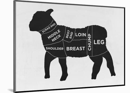 Lamb-null-Mounted Giclee Print