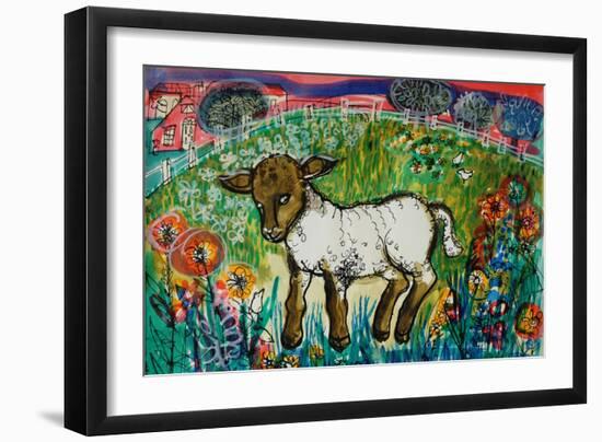 Lamb-Brenda Brin Booker-Framed Giclee Print