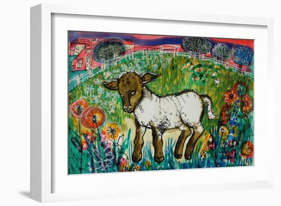 Lamb-Brenda Brin Booker-Framed Giclee Print