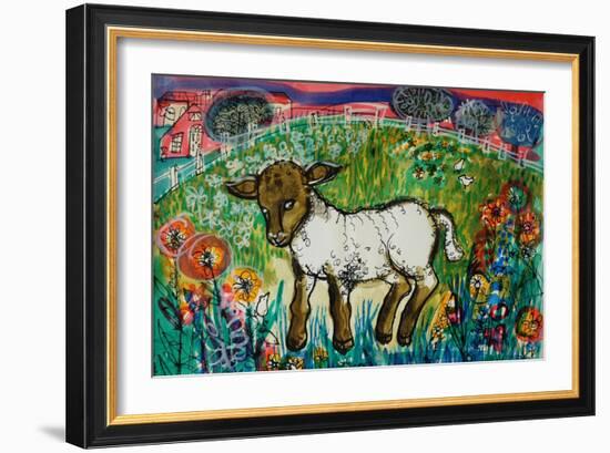 Lamb-Brenda Brin Booker-Framed Giclee Print