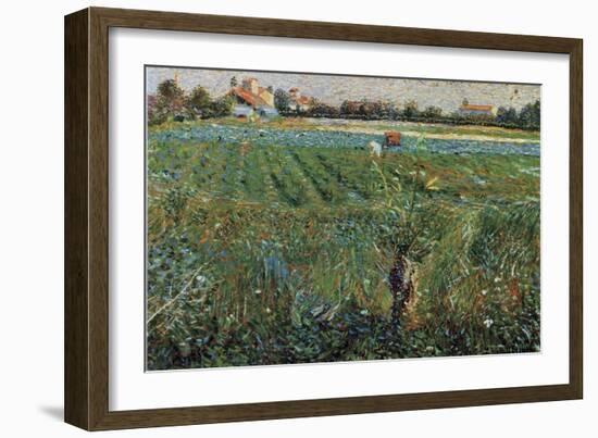 Lambard Landscape-Umberto Boccioni-Framed Giclee Print