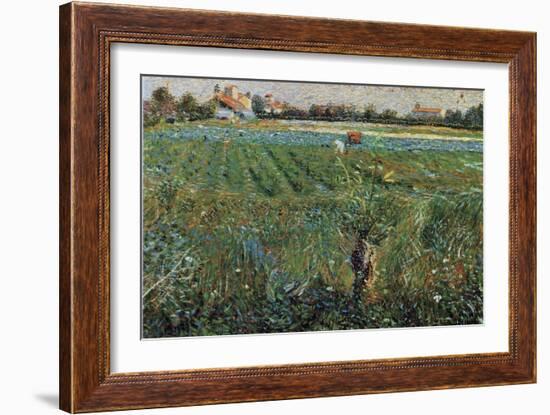 Lambard Landscape-Umberto Boccioni-Framed Giclee Print