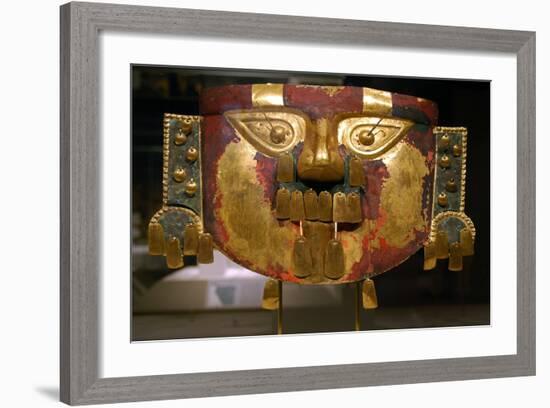 Lambayeque Gold Funerary Mask-null-Framed Photographic Print