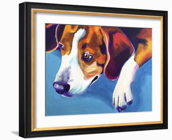 Lambeau-Dawgart-Framed Giclee Print