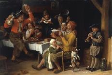 Peasants Listening to a Quack Doctor, 1668-Lambert Doomer-Framed Giclee Print