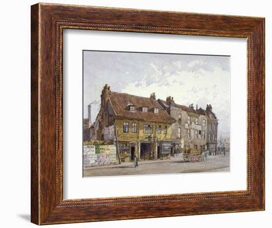 Lambeth Bridge Road, Lambeth, London, C1874-John Crowther-Framed Giclee Print