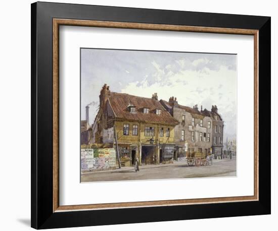 Lambeth Bridge Road, Lambeth, London, C1874-John Crowther-Framed Giclee Print